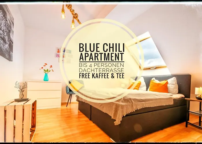 Blue Chili 19 Schoene Dachterasse Zentral Modern Bis 4 Pers